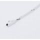 Bracciale Tennis Cuore Oro Bianco 18kt e Zirconi bianchi taglio brillante