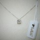 Collana Diamanti carati 0.30 certificati in Oro bianco 18kt by KARAL GIOIELLI