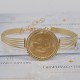 Bracciale donna Oro 18kt + sterlina autentica 1968