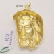 PENDENTE VOLTO CROCEFISSO CRISTO GESU ORO GIALLO18KT 750% GRAMMI 6,60