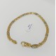 Bracciale uomo catena oro giallo 18 kt - 750%. Oro 10,20 grammi