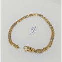 Bracciale uomo catena oro giallo 18 kt - 750%. Oro 10,20 grammi