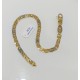 Bracciale uomo catena oro giallo 18 kt - 750%. Oro 10,20 grammi