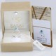 SMERALDO ANELLO DIAMANTI ORO BIANCO18KT KARAL GIOIELLI