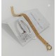 Bracciale donna Oro giallo 18 kt a tre funi peso ORO GRAMMI 7,10